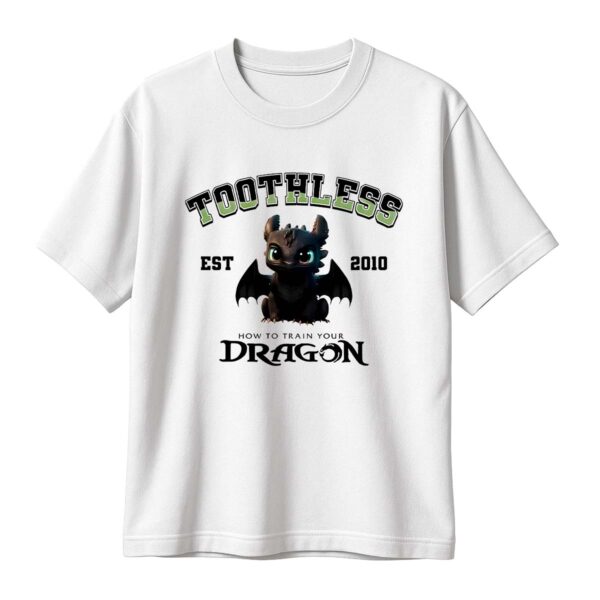 Playera Como entrenar a tu dragon Chimuelo School