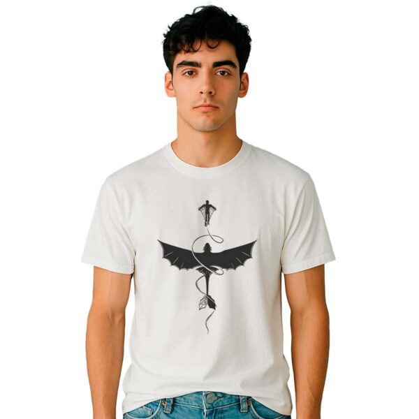 Playera Como entrenar a tu dragon Chimuelo Vuelo Hombre