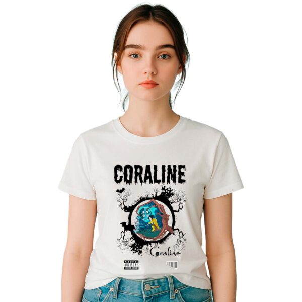 Playera Coraline Arbol Mujer