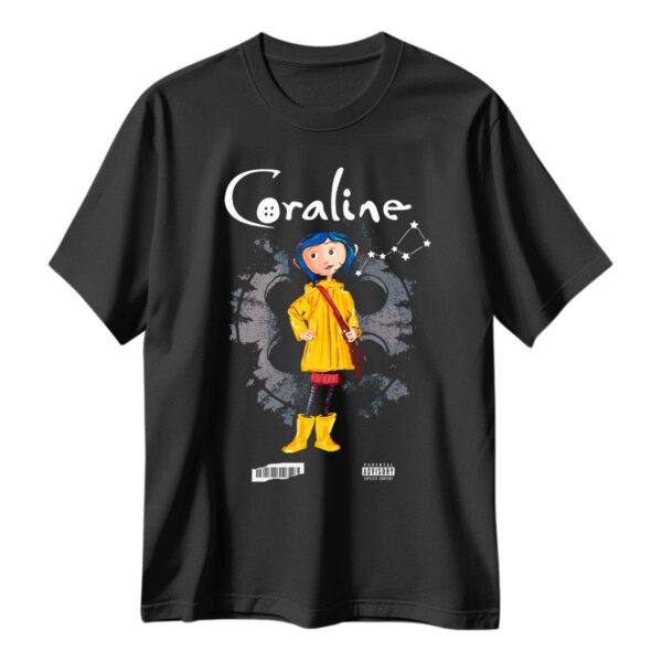 Playera Coraline Botón