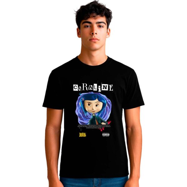 Playera Coraline Hombre