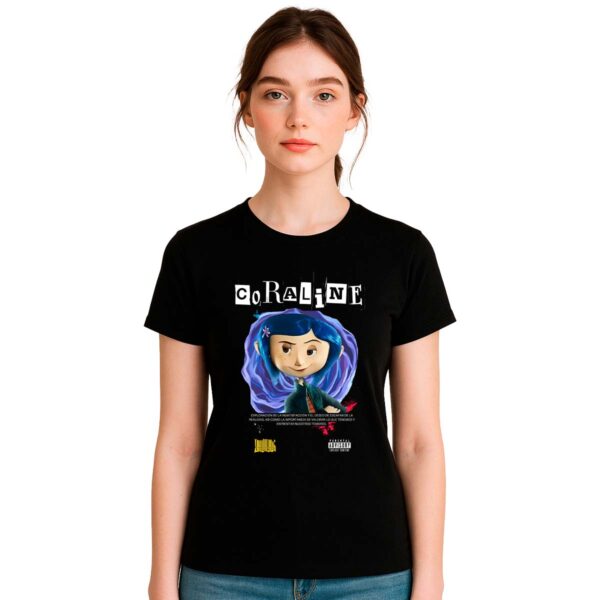 Playera Coraline Mujer