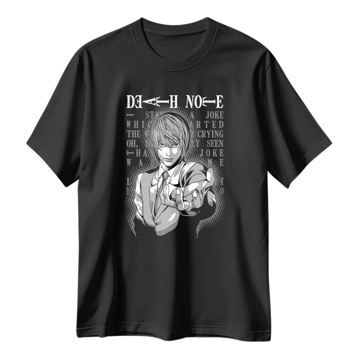 Playera Death Note Light Yagami