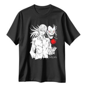Playera Death Note Light y Ryuk