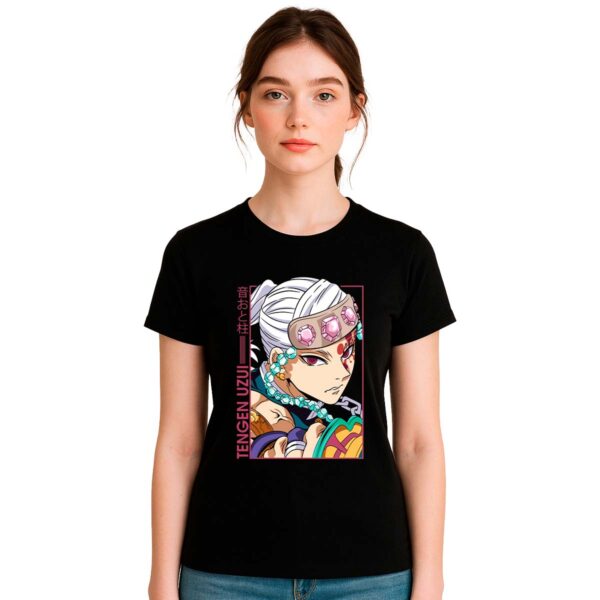 Playera Demon Slayer Uzui Pose Mujer
