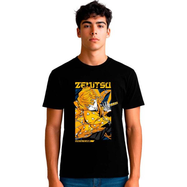 Playera Demon Slayer Zenitsu Hombre
