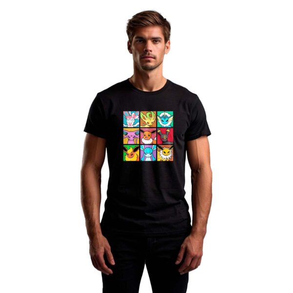 Playera Eevee Evoluciones Hombre