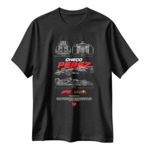Playera F1 Red Bull Racing Auto Checo