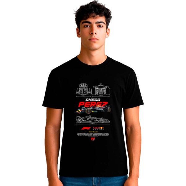 Playera F1 Red Bull Racing Auto Checo Hombre