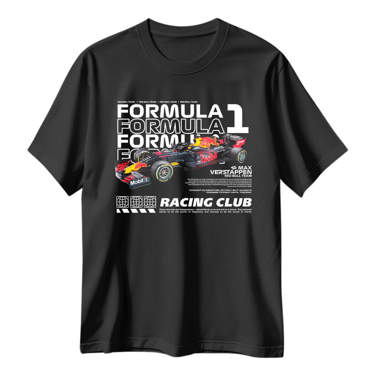 Playera F1 Verstappen Auto