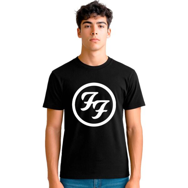 Playera Foo Fighters Logo Hombre