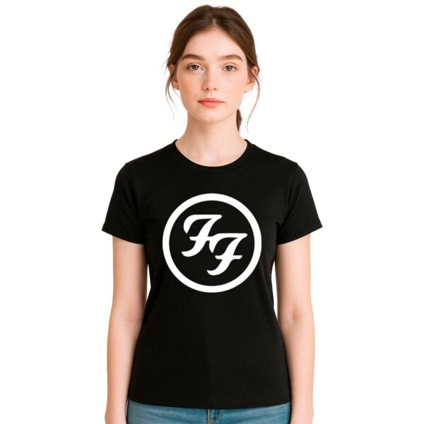 Playera Foo Fighters Logo Mujer