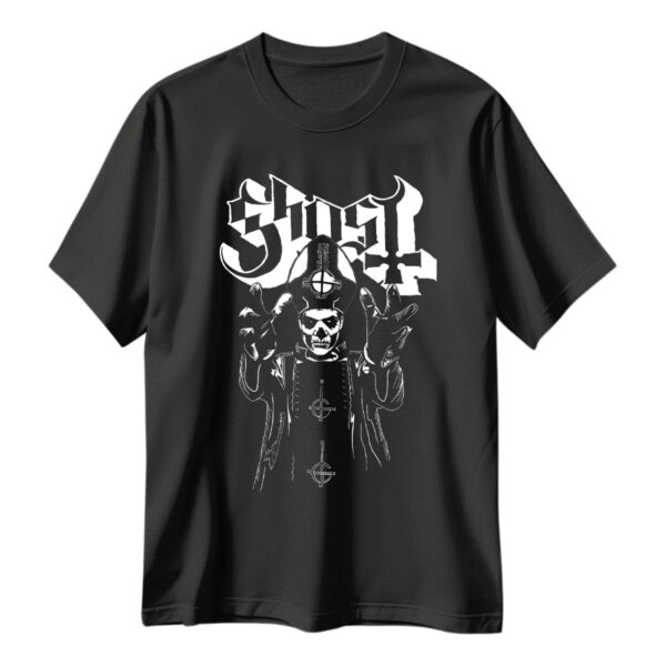 Playera Ghost Papa Blanco