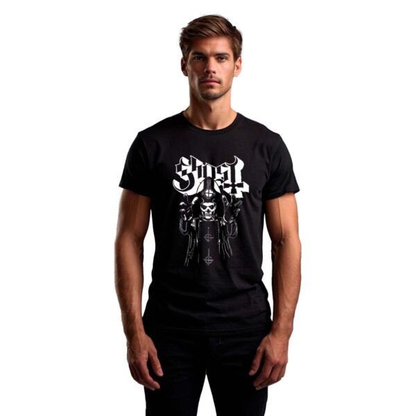 Playera Ghost Papa Blanco Hombre