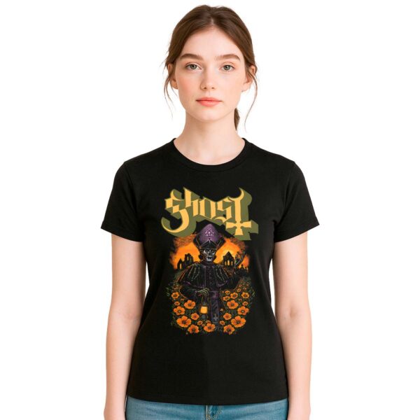 Playera Ghost Peacefield Mujer
