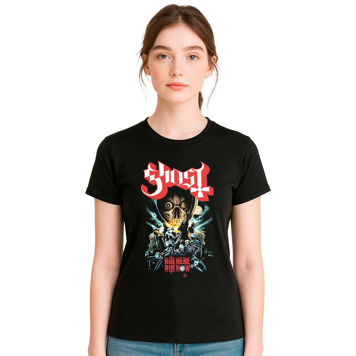 Playera Ghost Pelicula Mujer
