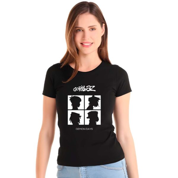 Playera Gorillaz Demon Days Mujer