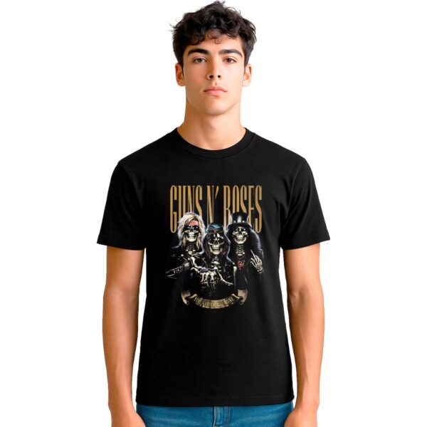 Playera Guns N Roses Calaveras Hombre