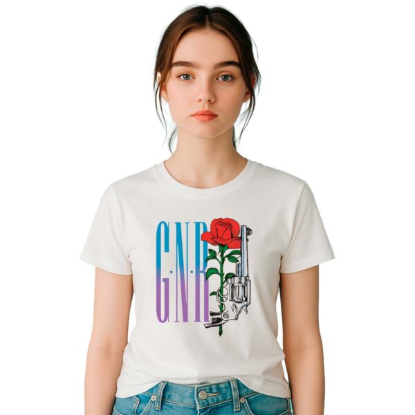 Playera Guns N Roses Letras Mujer
