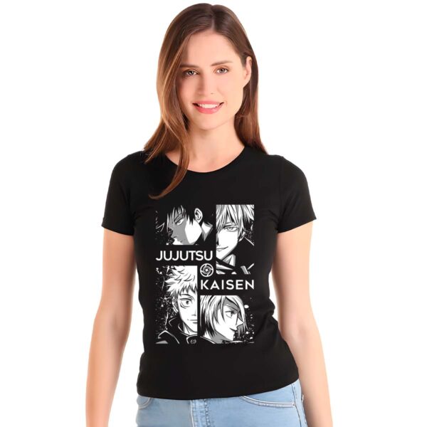 Playera Jujutsu Kaisen Team Mujer