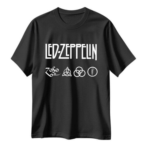 Playera Led Zeppelin Simbolos
