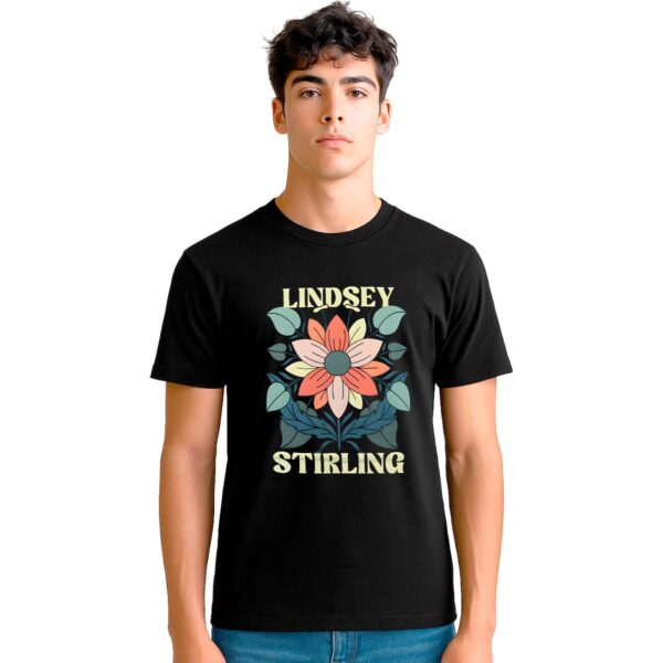 Playera Lindsey Stirling Flor Hombre