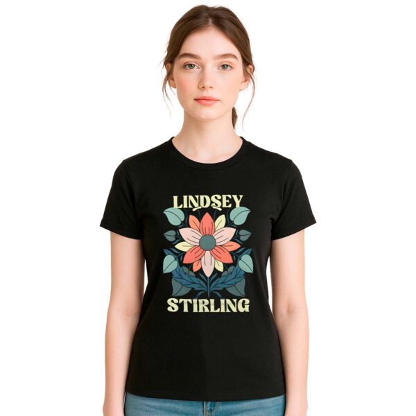 Playera Lindsey Stirling Flor Mujer