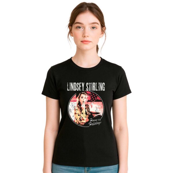 Playera Lindsey Stirling Holidays Mujer