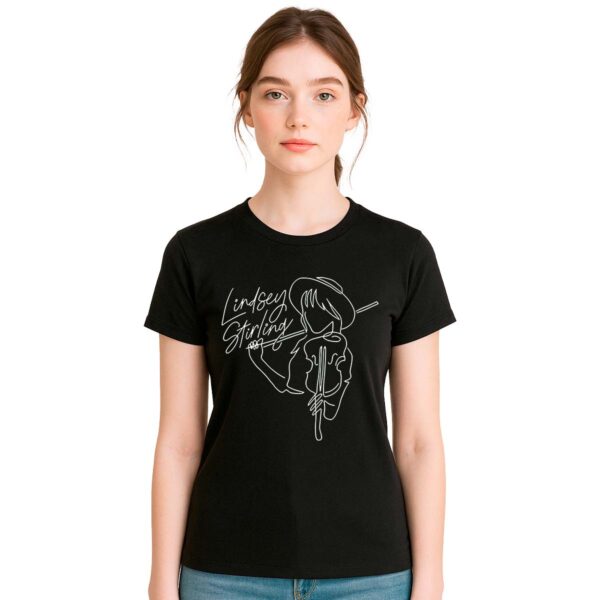 Playera Lindsey Stirling Silueta Mujer