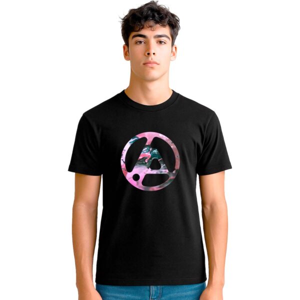 Playera Linkin Park Logo From Zero Rosa Hombre