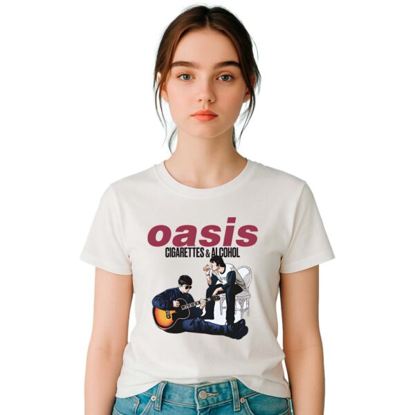 Playera Oasis Band Mujer