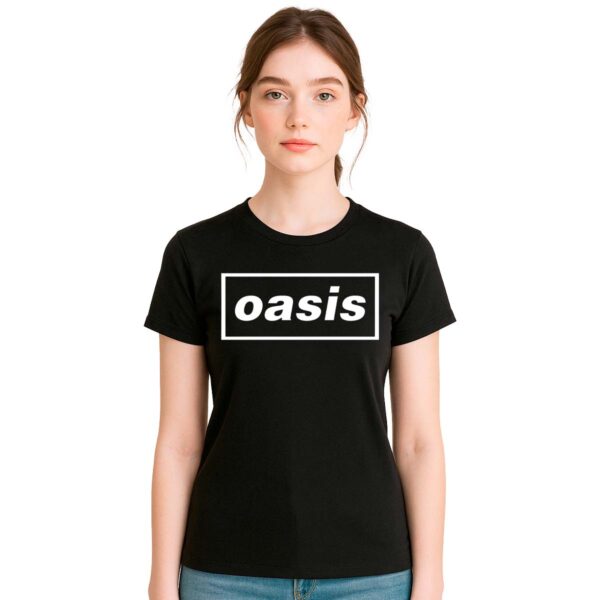 Playera Oasis Logo Mujer