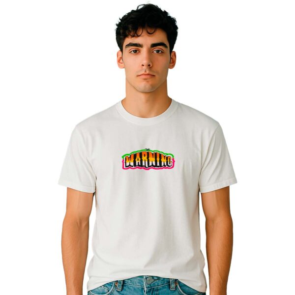 Playera The Warning Wall Logo Hombre