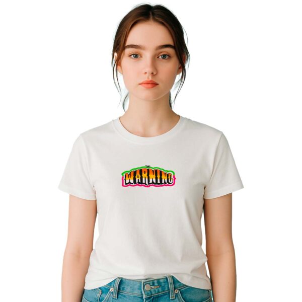 Playera The Warning Wall Logo Mujer