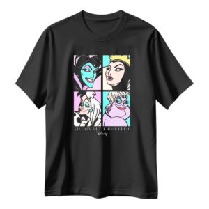 Playeras Disney Villanas