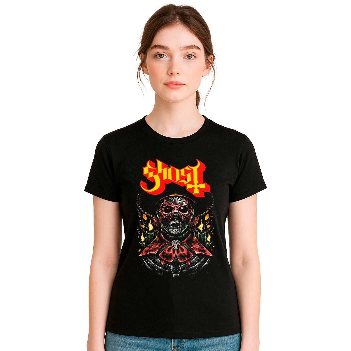 Playera Ghost Charro Mujer