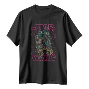 Playera R2D2 Neón Star Wars