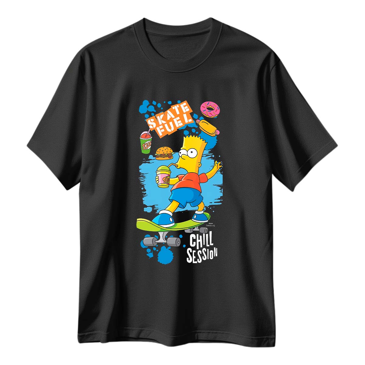 Playera Simpsons Bart Skate