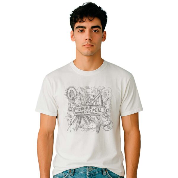 Playeras Pierce the Veil Misadventures Hombre