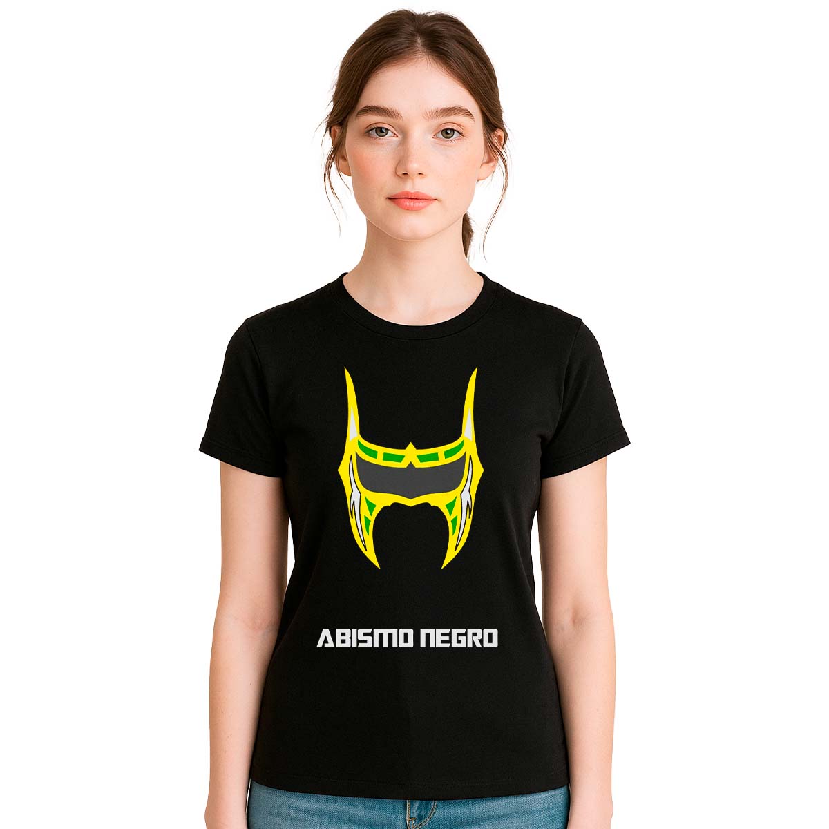 Playera Abismo Negro Mujer
