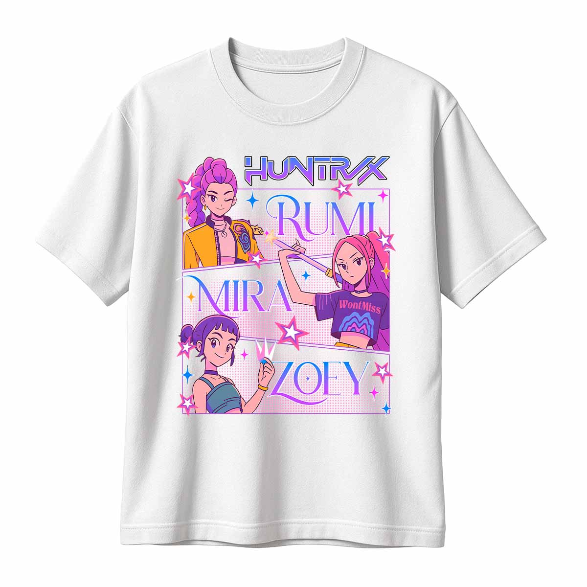 Playera HUNTRIX Caricatura