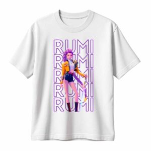 Playera Las Guerreras del K-Pop Rumi Letras