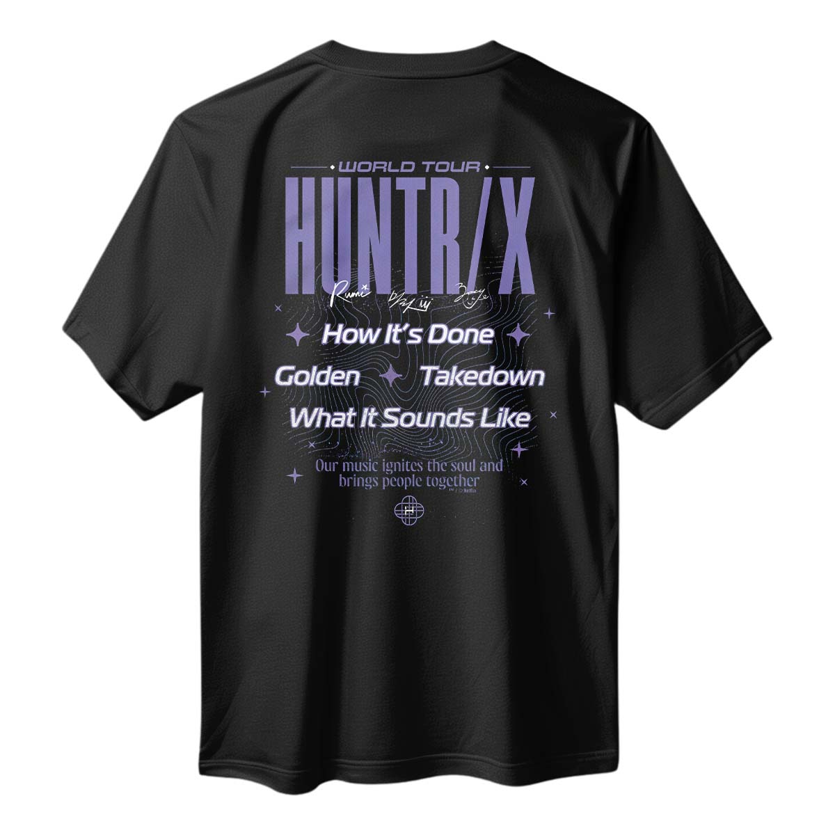Playera HUNTRIX World Tour Espalda