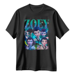 Playera Las Guerreras del K-Pop Zoey Caras