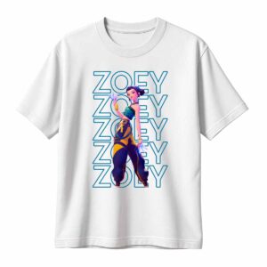Playera HUNTRIX Zoey Letras