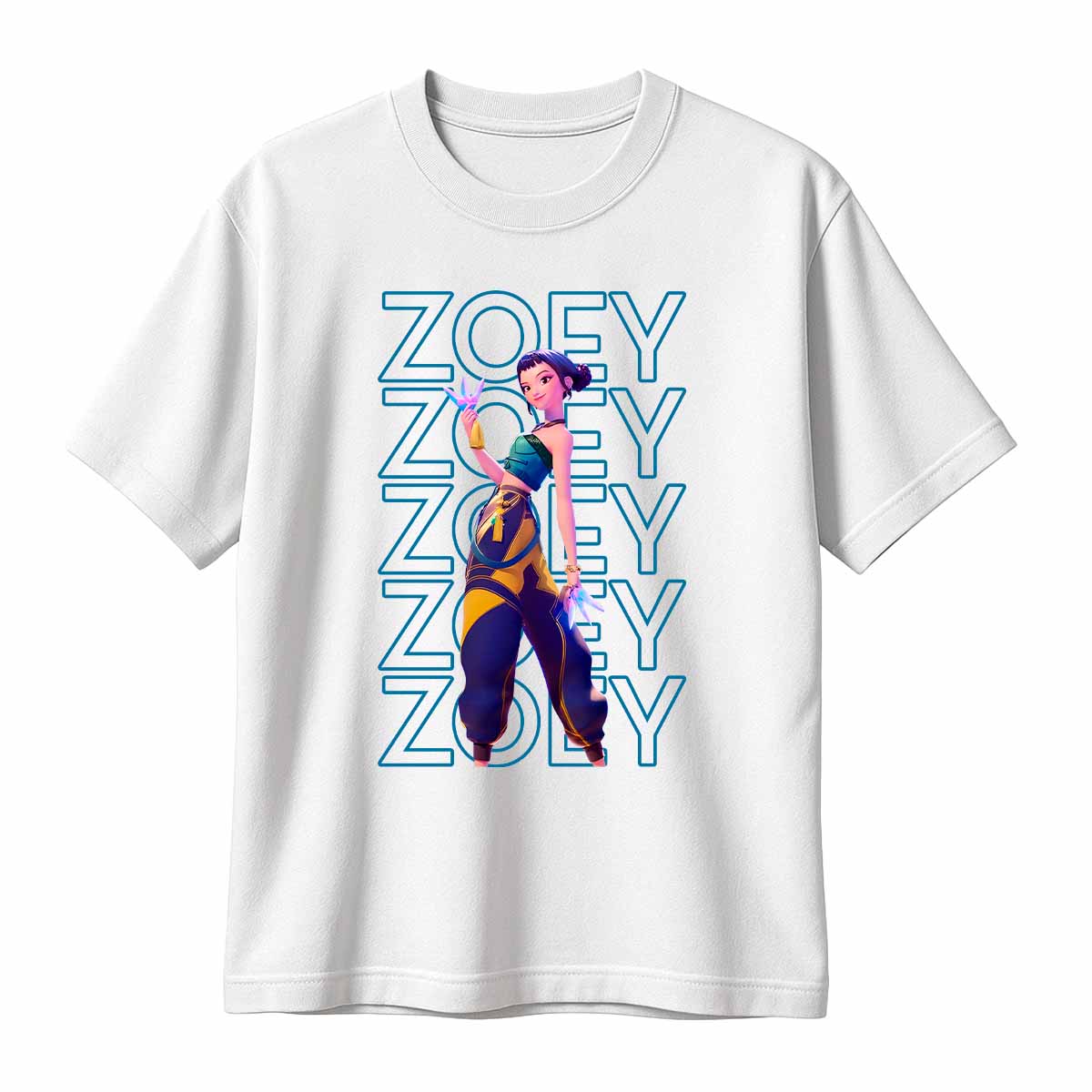 Playera HUNTRIX Zoey Letras