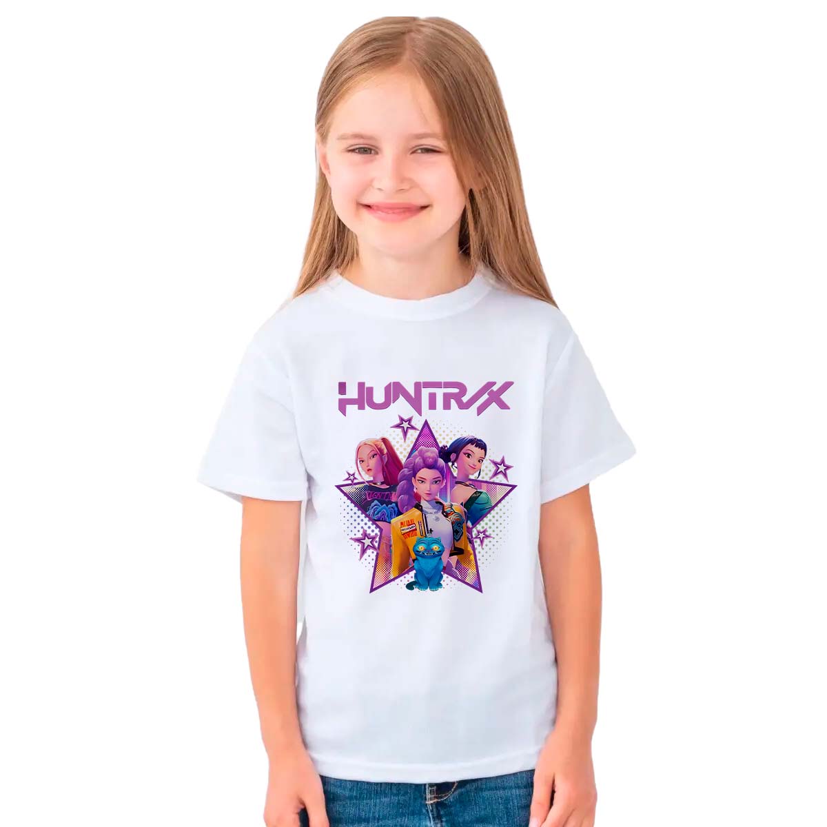 Playera Huntrix Estrella Color Niña