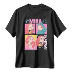 Playera Huntrix Mira Faded
