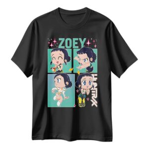 Playera Huntrix Zoey Faded