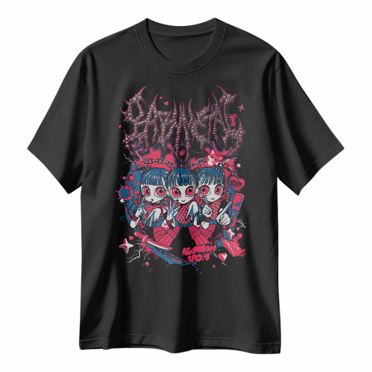 Playera BabyMetal KxAxWxAxIxI
